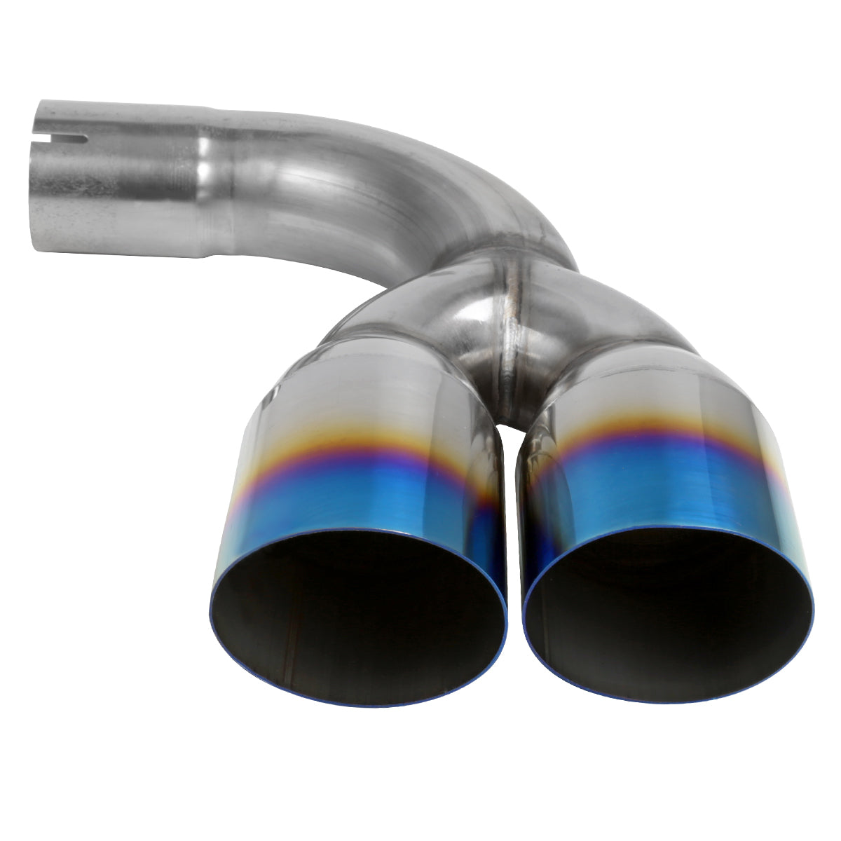 2009-2014 Hyundai Genesis Coupe 2.0T T-304 Stainless Steel Catback Exhaust System w/ Quad Burnt Tip
