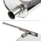 2009-2014 Hyundai Genesis Coupe 2.0T T-304 Stainless Steel Catback Exhaust System w/ Quad Burnt Tip