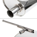 2009-2014 Hyundai Genesis Coupe 2.0T T-304 Stainless Steel Catback Exhaust System w/ Quad Burnt Tip