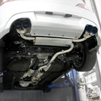 2009-2014 Hyundai Genesis Coupe 2.0T T-304 Stainless Steel Catback Exhaust System w/ Quad Burnt Tip