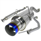 1994-2001 Acura Integra Hatchback LS/RS/GS T-304 Stainless Steel N1 Style Catback Exhaust System w/ Burnt Tip