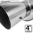1989-1994 Nissan 240SX S13 T-304 Stainless Steel N1 Style Catback Exhaust System