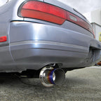 1989-1994 Nissan 240SX S13 T-304 Stainless Steel N1 Style Catback Exhaust System w/ Burnt Tip