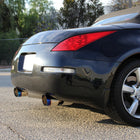 2003-2009 Nissan 350Z Coupe/Convertible T-304 Stainless Steel N1 Style Dual Catback Exhaust System w/ Burnt Tips