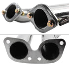 2003-2009 Nissan 350Z Coupe/Convertible T-304 Stainless Steel N1 Style Dual Catback Exhaust System w/ Burnt Tips