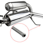 2003-2009 Nissan 350Z Coupe/Convertible T-304 Stainless Steel N1 Style Dual Catback Exhaust System w/ Burnt Tips