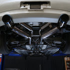 2003-2007 Infiniti G35 Coupe Stainless Steel Dual Catback Exhaust System w/ Burnt Tip