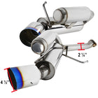 2003-2007 Infiniti G35 Coupe Stainless Steel Dual Catback Exhaust System w/ Burnt Tip