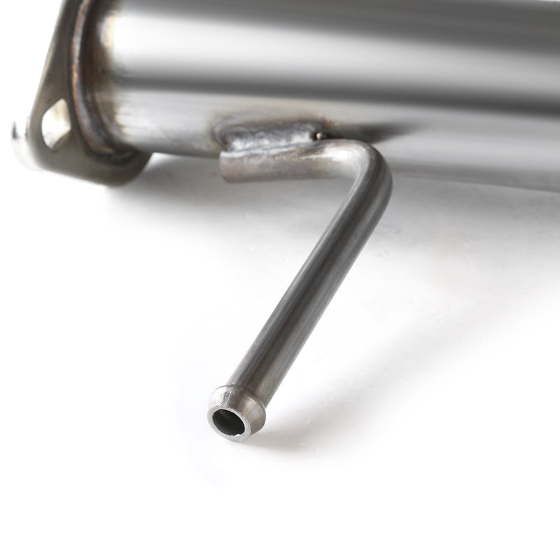2003-2007 Infiniti G35 Coupe Stainless Steel Dual Catback Exhaust System w/ Burnt Tip