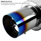 2002-2007 Subaru Impreza WRX STI 2.0L/2.5L T-304 Stainless Steel N1 Style Catback Exhaust System w/ Burnt Tip