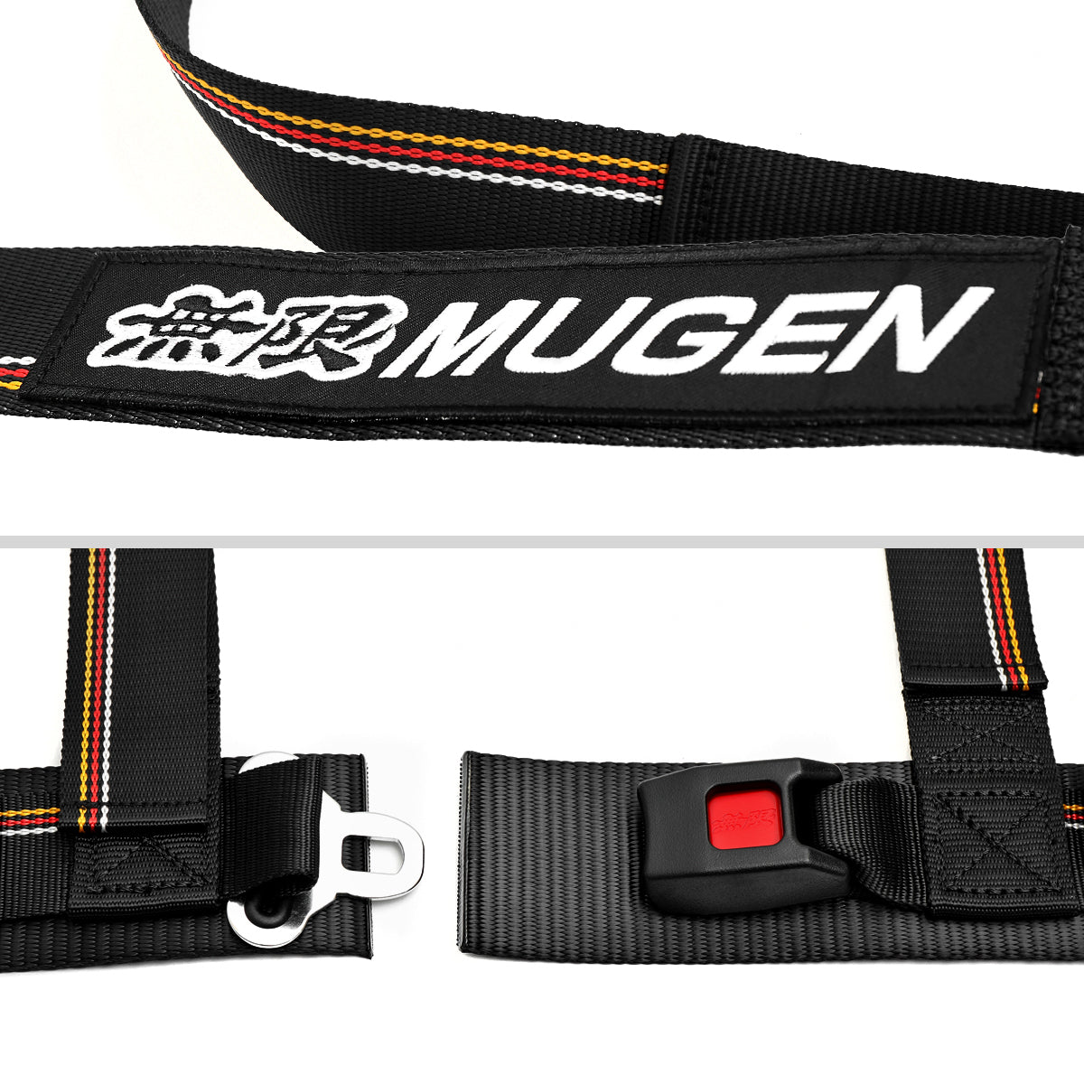 Mugen 4 Point Seat Belt Harness for MX-B Semi Bucket Racing Seat