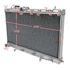 2002-2007 Subaru Impreza WRX/STI Aluminum 2-Row Performance Radiator