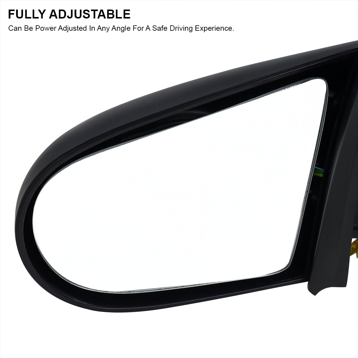 1992-1995 Honda Civic Coupe/Hatchback Black Power S Sport Mirrors