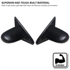 1992-1995 Honda Civic Coupe/Hatchback Black Power S Sport Mirrors