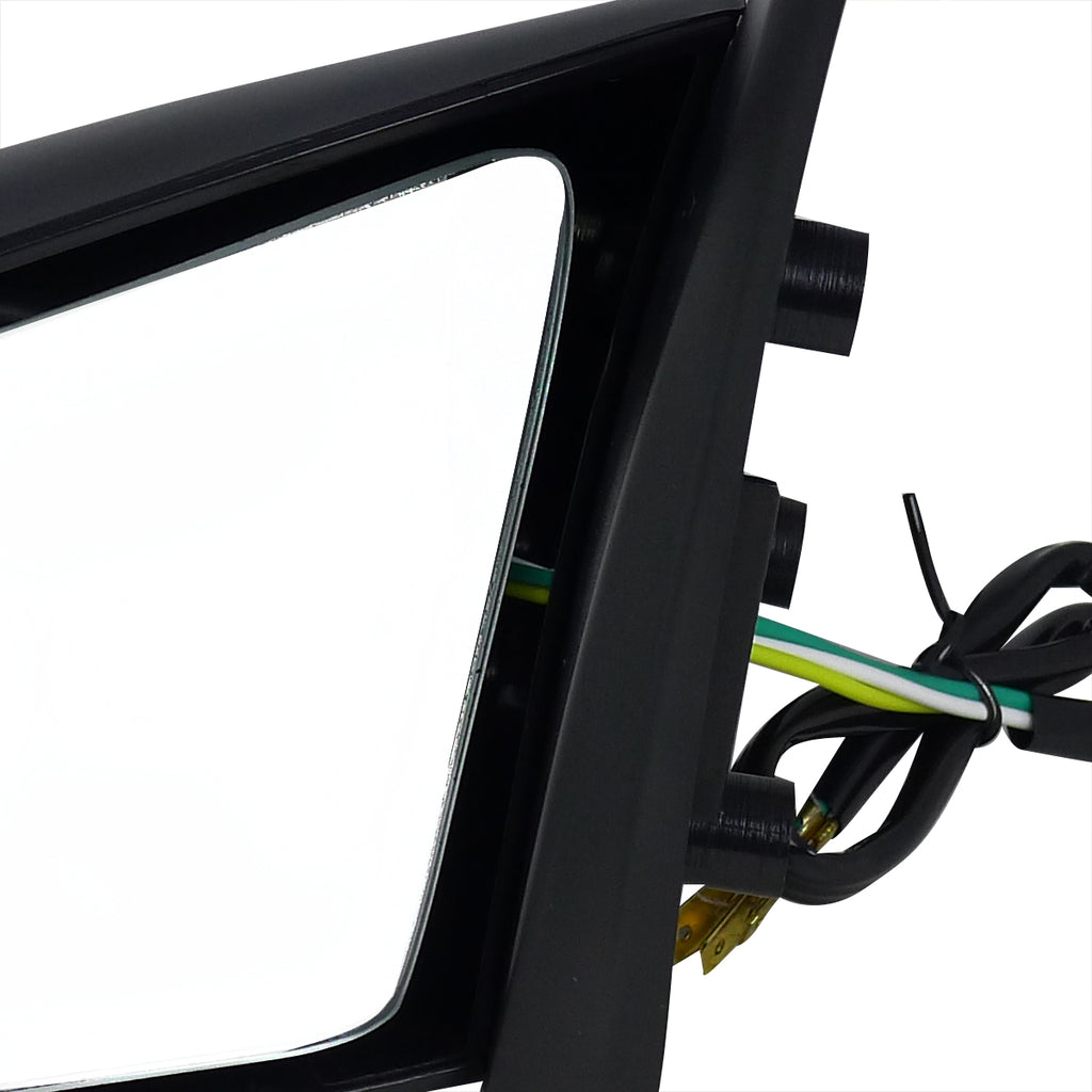 1992-1995 Honda Civic Coupe/Hatchback Black Power S Sport Mirrors