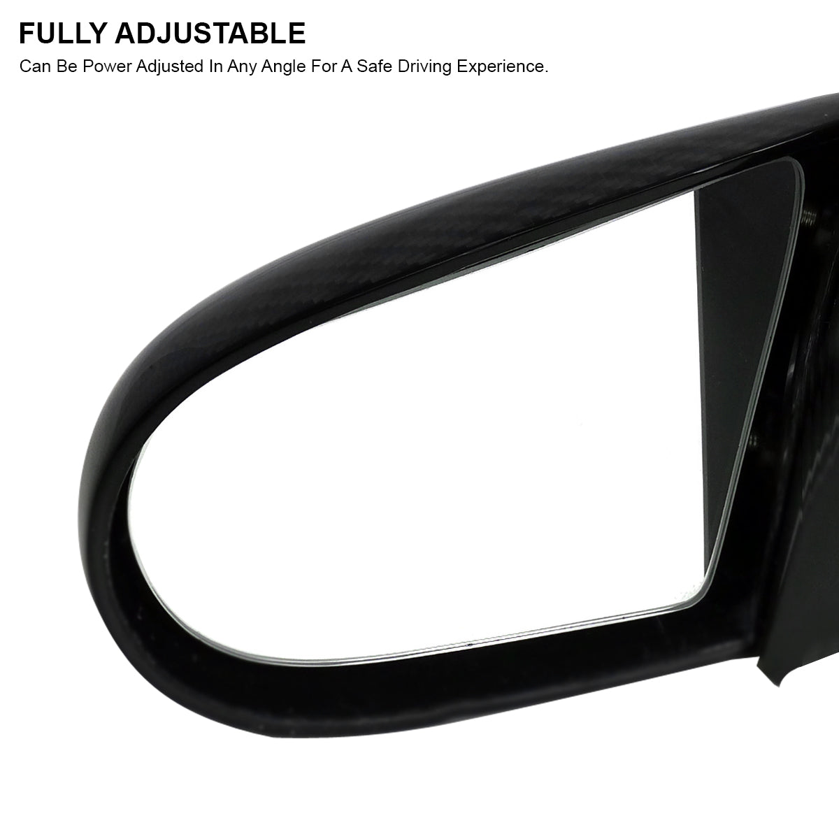 1992-1995 Honda Civic Coupe/Hatchback Carbon Fiber Shell Power S Sport Mirrors