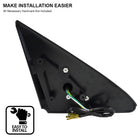 1992-1995 Honda Civic Coupe/Hatchback Carbon Fiber Shell Power S Sport Mirrors