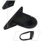1996-2000 Honda Civic Coupe/Hatchback Carbon Fiber Shell Manual Adjustable S Sport Mirrors