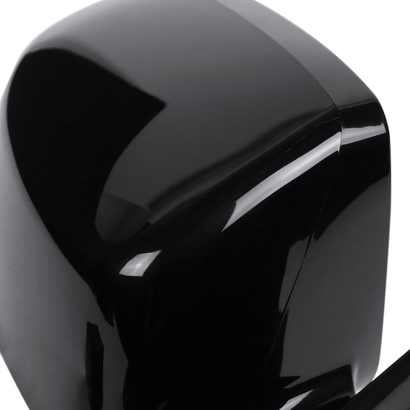 2013-2017 Honda Accord Power Heated/Defrost 7-Pin Glossy Black Side Mirror w/ LED Turn Signal Light - Passenger Side Only
