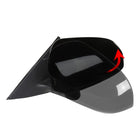 2012-2014 Toyota Camry Glossy Black 3-Pin Power Adjustable Side Mirror - Driver Side Only