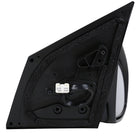 2014-2018 Toyota Corolla Glossy Black 9-Pin Power Adjustable, Auto-Fold, & Heated Side Mirror w/ LED Turn Signal Light - Passenger Side Only