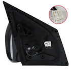 2014-2018 Toyota Corolla Glossy Black 7-Pin Power Adjustable & Heated Side Mirror w/ LED Turn Signal Light - Driver Side Only