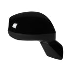 2012-2015 Honda Civic Glossy Black 3-Pin Power Adjustable Side Mirror - Passenger Side Only