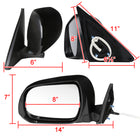 2008-2013 Toyota Highlander 5-Pin Power Adjustable & Heated Side Mirror - Driver Side Only