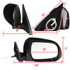 2008-2013 Toyota Highlander 5-Pin Power Adjustable & Heated Side Mirror - Passenger Side Only