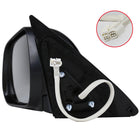 2008-2013 Toyota Highlander 7-Pin Power Adjustable & Heated Side Mirror w/ LED Puddle Light - Driver Side Only