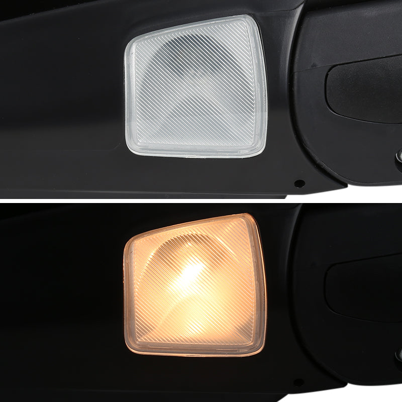 2008-2013 Toyota Highlander 7-Pin Power Adjustable & Heated Side Mirror w/ LED Puddle Light - Passenger Side Only