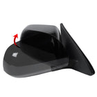 2008-2013 Toyota Highlander 7-Pin Power Adjustable & Heated Side Mirror w/ LED Puddle Light - Passenger Side Only