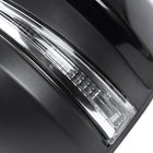 2014-2016 Toyota Highlander Glossy Black 5-Pin Power Adjustable Side Mirror w/ LED Turn Signal Light - Driver Side Only