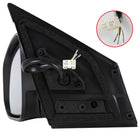 2013-2015 Toyota RAV4 Glossy Black 10-Pin Power Adjustable, Auto-Fold, Heated, & BSM Side Mirror w/ LED Turn Signal Light - Driver Side Only