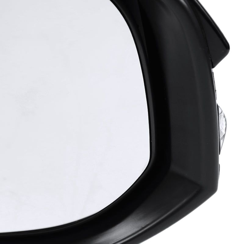 2013-2015 Toyota RAV4 Glossy Black 9-Pin Power Adjustable, Auto-Fold & Heated Side Mirror w/ LED Turn Signal Light - Driver Side Only