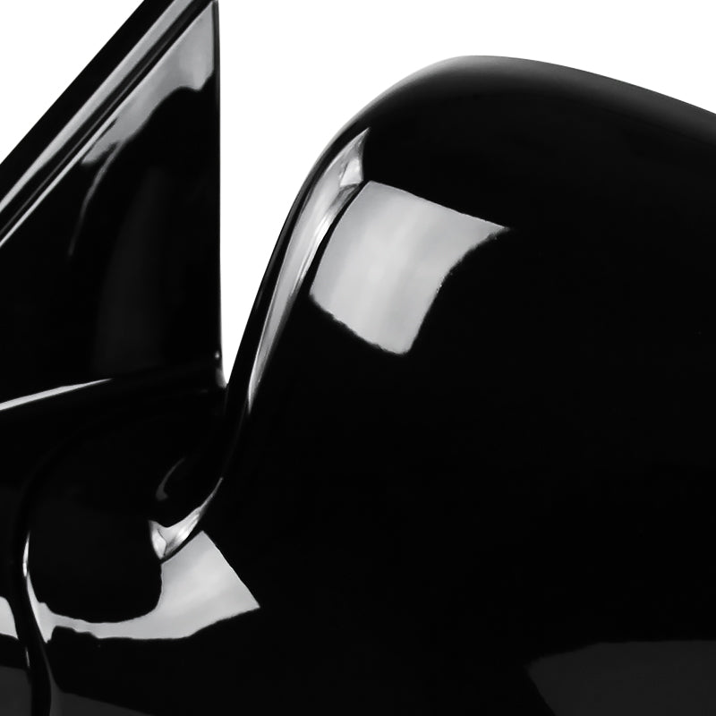 1996-1997 Isuzu Hombre Glossy Black Manual Adjustable Side Mirror - Driver Side Only