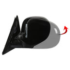 1996-1997 Isuzu Hombre Glossy Black Power Adjustable Side Mirrors