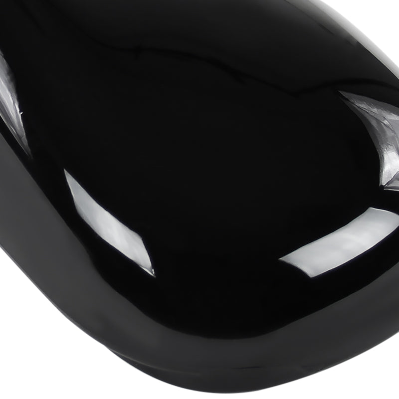 1996-1997 Isuzu Hombre Glossy Black Power Adjustable Manual Fold Side Mirror - Driver Side Only