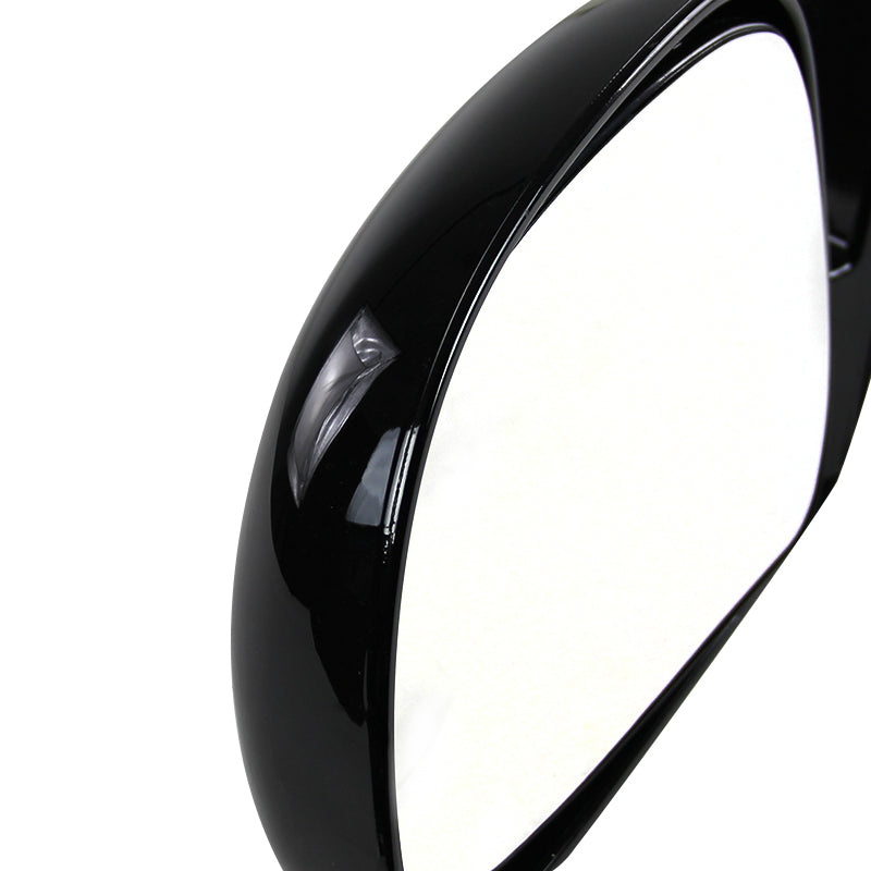 1996-1997 Isuzu Hombre Glossy Black Power Adjustable Manual Fold Side Mirror - Driver Side Only