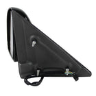 1996-1997 Isuzu Hombre Glossy Black Power Adjustable Manual Fold Side Mirror - Driver Side Only