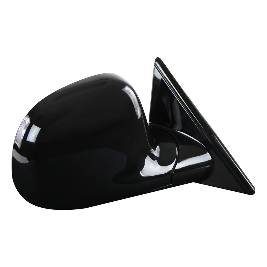 1996-1997 Isuzu Hombre Glossy Black Power Adjustable Manual Fold Side Mirror - Passenger Side Only