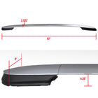 2013-2018 Toyota Rav4 Adjustable Roof Rack Side Rails (Silver)