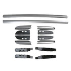 2013-2018 Toyota Rav4 Adjustable Roof Rack Side Rails (Silver)
