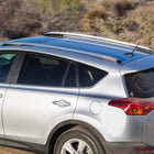 2013-2018 Toyota Rav4 Adjustable Roof Rack Side Rails (Silver)