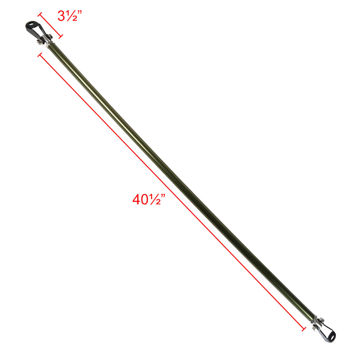 1988-1994 Honda Civic/Acura Integra/Nissan 240SX T-6061 Aluminum Rear Lower Strut Bar