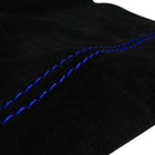 1992-2001 Honda Civic/Del Sol Acura Integra Black Suede JDM Manual Shift Boot w/ Blue Stitching