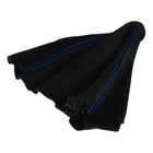 1992-2001 Honda Civic/Del Sol Acura Integra Black Suede JDM Manual Shift Boot w/ Blue Stitching