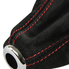1992-2001 Honda Civic/Del Sol Acura Integra Black Suede JDM Manual Shift Boot w/ Red Stitching