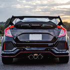 2016-2019 Honda Civic Hatchback Glossy Black ABS Rear Spoiler