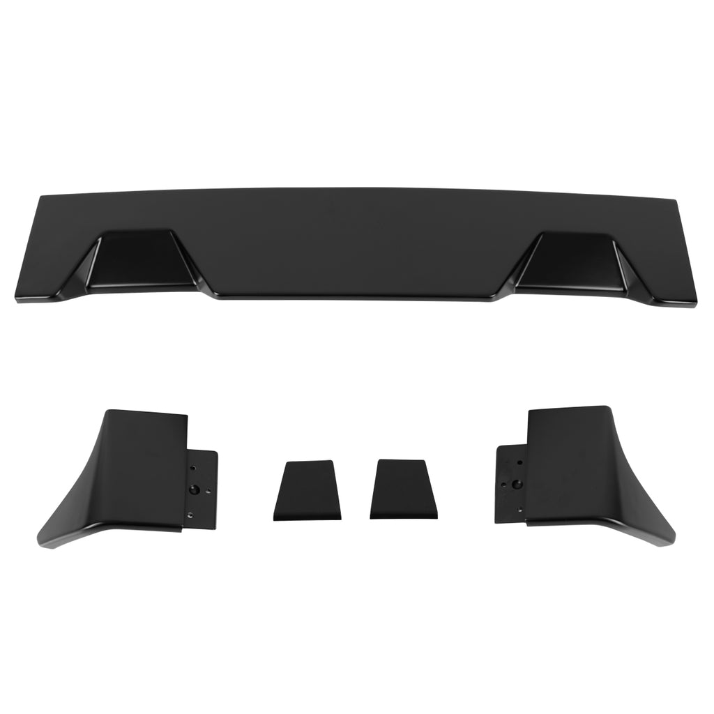2014-2021 Toyota Tundra Rear Roof Matte Black Truck Spoiler Wing Kit